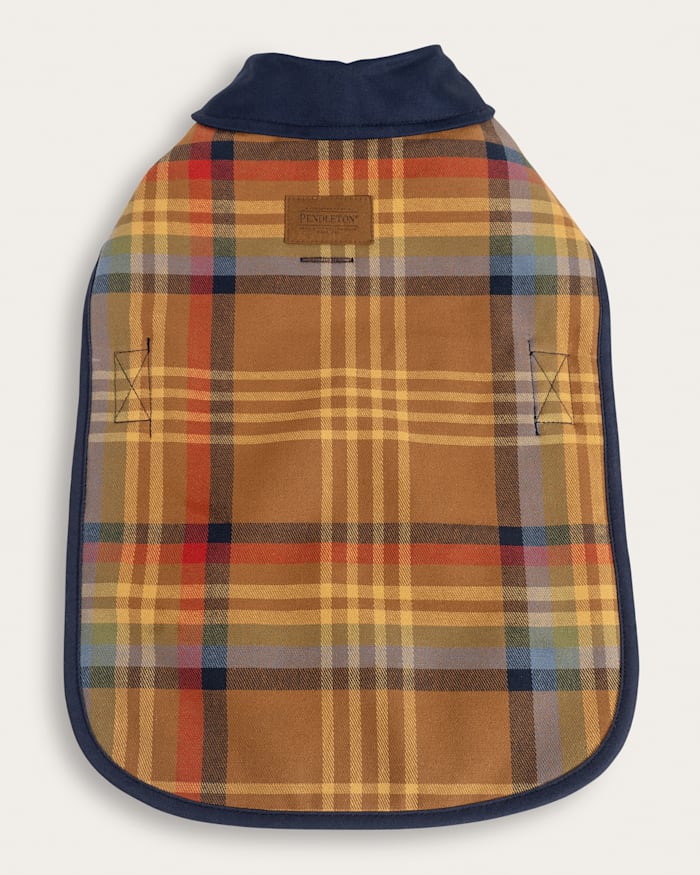 DESERT PLAID PET COAT